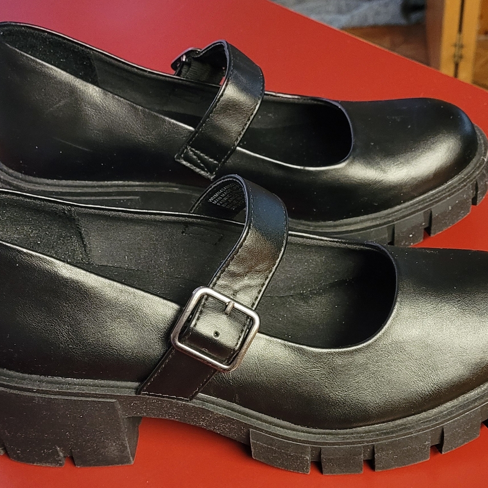 Black Mary Jane Women's Shoes